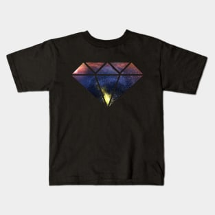 Diamond Galaxy Kids T-Shirt